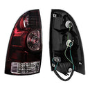 AKKON - For 2005-2015 Toyota Tacoma Pickup Truck Tail Lights - Red/Smoke - Like New