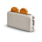 BELLA 2 SLICE SLIM TOASTER, 6 SETTING SHADE CONTROL, T30184, OATMILK - Like New