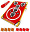 SWOOC GAMES - CONEY ISLAND TOSS™ ARCADE STYLE CORNHOLE BOARD - RED - Like New