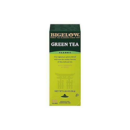 BIGELOW GREEN TEA BAGS - BOX OF 28 BAGS - Brand New