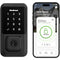 KWIKSET HALO WI-FI SMART LOCK ENTRY FRONT DOOR KEYLESS ENTRY DEADBOLT - BLACK - Like New