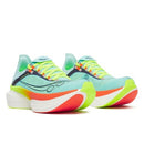 SAUCONY UNISEX ENDORPHIN ELITE 2 ROAD RUNNING SHOE - SIZE: 11.5 - SPLASH/FIRE - Like New