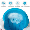 BABY JOY Baby Walker, Foldable Activity Walker, Adjustable Height, BB5637 - Blue - Like New