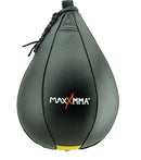 MaxxMMA Heavy Duty Adjustable Speed Bag 24" + Speed Ball 10" x 7" - Black - Brand New