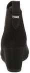 TOMS WOMEN'S BAILEY ANKLE BOOTS,BOOTIES FOR WOMEN SIZE WOMEN 9.5 BLACK - Like New