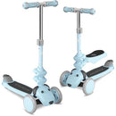 MOUNTALK KIDS SCOOTER 2-IN-1 FOR CHILDREN AGE 1-3/3-5/5-8/8-12 BOYS/GIRLS - BLUE - Like New