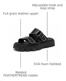 2113111 SOREL WOMEN'S REIN SLIDE SANDALS BLACK/BLACK SIZE 7.5 - Brand New
