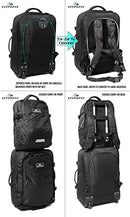 Hypath 2-in-1 Convertible Travel Bag - Use as Backpack with Wheels - Brand New