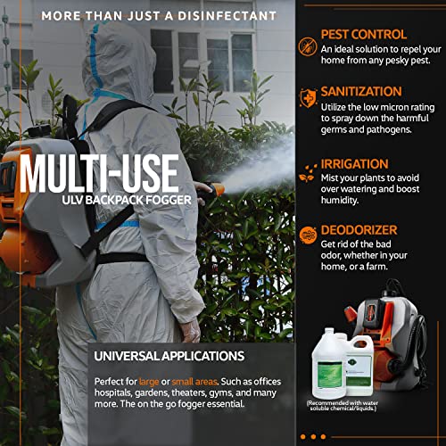 SuperHandy ULV Fogger Cordless Backpack Garden Mist Sprayer Machine - Like New