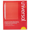 UNIVERSAL STANDARD SHEET PROTECTOR, 8.5"X11", CLEAR, NON-GLARE, 100/BOX - CLEAR - Brand New
