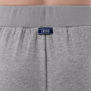 KNO60440IZOD MEN'S QUILTED KNIT SLEEP JOGGER PANT MEN L LIGHT GREY HEATHER - Like New