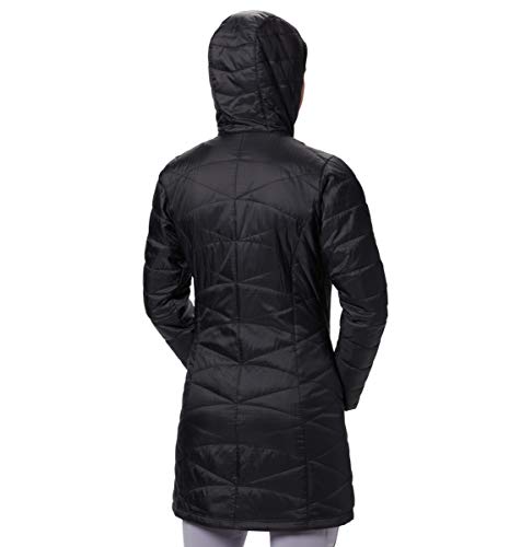COLUMBIA WOMEN'S MIGHTY LITE HOODED JACKET SIZE 2XL BLACK - Brand New