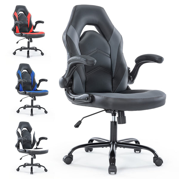 OLIXIS Gaming Chair Ergonomic Office Chair, Padded High Back Desk Chair - Like New
