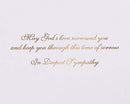 PAPYRUS SYMPATHY CARD CROSS MULTI - Brand New