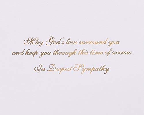 PAPYRUS SYMPATHY CARD CROSS MULTI - Brand New