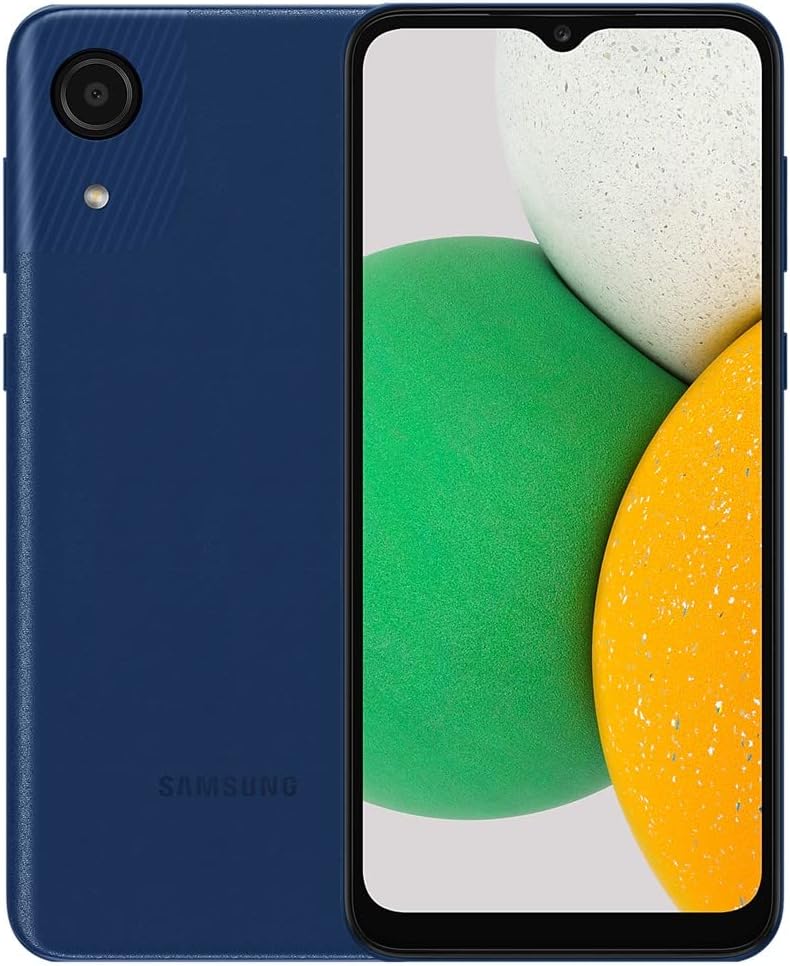 Samsung Galaxy A03 Core (SM-A032/DS) Dual SIM 32GB GSM Unlocked - Blue Like New