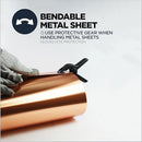 M-D Building Products 57571 12 in. x 24 in. Graphite Aluminum Sheet - Union Jack - Brand New