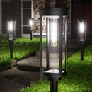 ALFIOT SOLAR PATHWAY LIGHTS OUTDOOR 8 PACK SOLAR WALKWAY LANDSCAPE LIGHTING - Like New