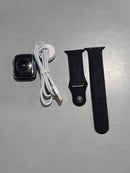 APPLE WATCH SERIES 4 NIKE GPS + LTE 44MM ALUMINUM CASE BLACK SPORT BAND - Like New
