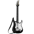 Best Choice Products Kids Electric Guitar Set with Microphone & Amp - Black - Brand New