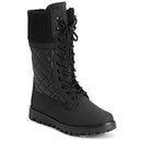POLAR WOMEN'S FAUX FUR WARM THERMAL OUTDOOR WALKING RUBBER SOLE SIZE 12 - Like New