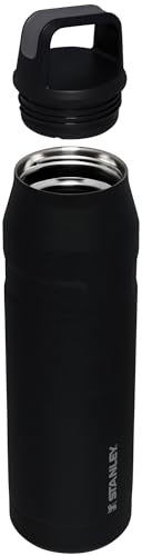 STANLEY ICEFLOW CAP AND CARRY WATER BOTTLE 36OZ - BLACK GLIMMER - Like New