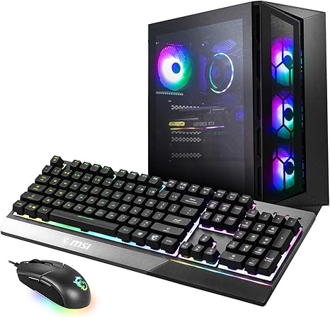 MSI Tower Gaming i5-11400F 16 1TB SSD RTX 3060 AEGIS RS 11TC-405US - Black - Like New