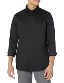 AMAZON ESSENTIALS DRESS SHIRTS, BUTTON DOWN, LONG SLEEVE STRETCH MEN'S- SIZE: XL - Like New