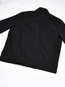B07F6RS5R3 Nautica Men's Solid 1/4 Zip Fleece Sweatshirt True Black XL - Brand New