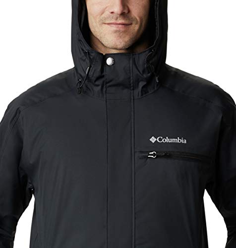 COLUMBIA MENS VALLEY POINT JACKET BLACK XL - Brand New