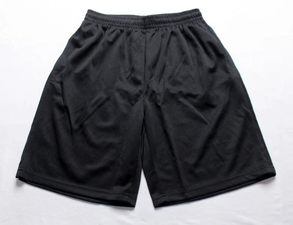 JUMP START BOY DRAWSTRING WAISTBAND ATHLETIC SHORTS - SIZE: MEN 3XL - BLACK - Brand New