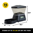 GAMMA2 NANO AUTOMATIC DOG & CAT FEEDER | 7.5LB CAPACITY | 43535 - BLACK - Like New
