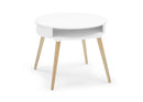 DELTA CHILDREN HUDSON STORAGE TABLE AND 2-PIECE CHAIR SET - WHITE - Like New