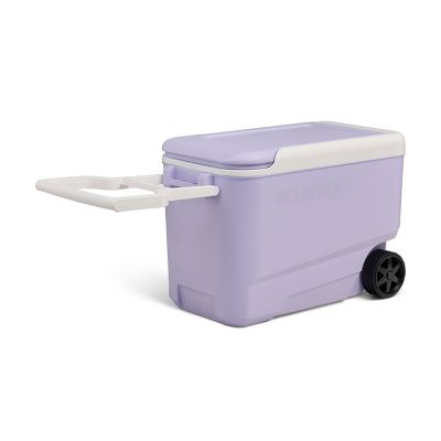 IGLOO WHEELIE 53 CANS/38QT ROLLING COOLER - LILAC BREEZE - Like New