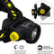 Ledlenser, H7R Work Rechargeable Headlamp, 1000 Lumens 880511 - BLACK/YELLOW Like New