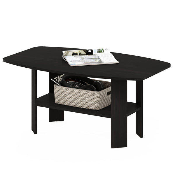 Furinno Simple Design Coffee Table 11179 - Espresso - Like New