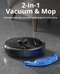 Eufy by Anker RoboVac X8 Hybrid Robot Vacuum and Mop Cleaner T2261111 Like New