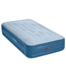 INTEX MID RISE HEXBEAM 14" ELECTRIC PUMP TWIN AIR MATTRESS PVC - Scratch & Dent