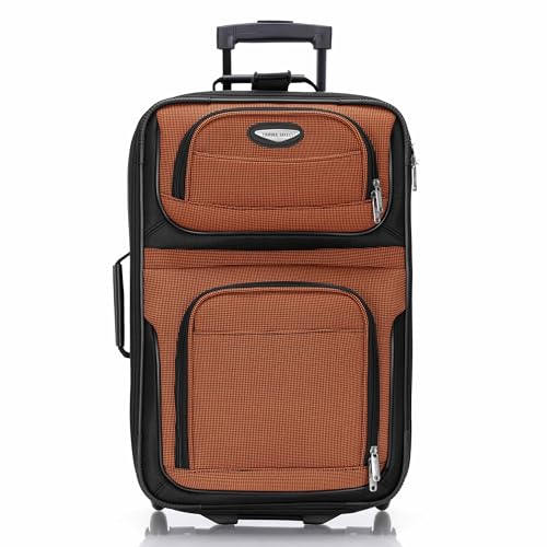 Travel Select Amsterdam 21-Inch Softside Expandable Carry-On Luggage, 2-Wheel - Brand New