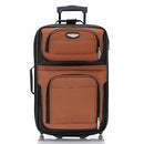 Travel Select Amsterdam 21-Inch Softside Expandable Luggage by Tas69500 Orange - Like New