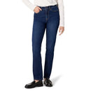AMAZON ESSENTIALS WOMEN'S HIGH-RISE STRAIGHT LEG JEAN -SIZE M-WAIST 25.5/26M - Like New