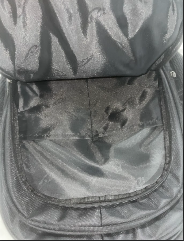 POWERLAND BACKPACK - BLACK/RED - Like New