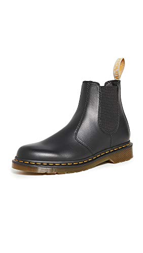 21456001 DR. MARTENS MEN 2976 FELIX RUB OFF CHELSEA BOOT, BLACK, SIZE 9M/10W - Like New