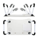 TZT 23.5" Portable Laptop Desk with USB Charge Port B093SMTL8C - Gray - Brand New