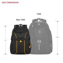 SWISSGEAR 1900 MINI SCANSMART 16-INCH BACKPACK, FITS UP TO 13"LAPTOP - YELLOW - Brand New