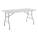 OFFICE STAR PRODUCTS OFFICE STAR RESIN MULTIPURPOSE RECTANGLE FOLDING TABLE - Like New