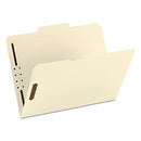 Smead Fastener File Folder, 2 Fasteners, Reinforced 1/3-Cut Tab, 50 Box - Brand New