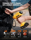 ASTROAI CORDLESS TIRE INFLATOR AIR COMPRESSOR 20V 160PSI JY16P160-18 - YELLOW - Like New