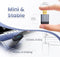ABUNE MINI WIRELESS CARPLAY ADAPTER APPLE, 2 IN 1, NO LATENCY, CA7 - GRAY - Like New