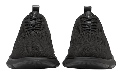 C35744 COLE HAAN MENS 4.ZEROGRAND STITCHLITE OXFORD - SIZE MEN 13 - BLACK/BLACK - Like New